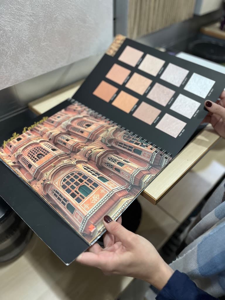 Palette colori e campioni per consulenza cromatica